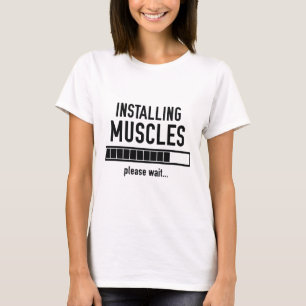 T-shirt Installation des muscles