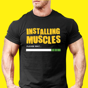 T-shirt Installation des muscles