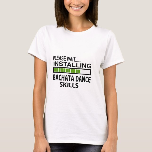 T-shirt Installation des qualifications de danse de (Devant)