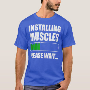 T-shirt Installation Muscles Bodybuilding Poids Gym 