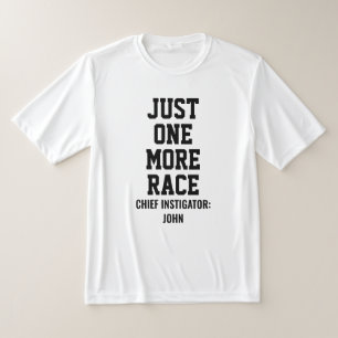 T-shirt Instigateur en chef d'une course de plus personnal