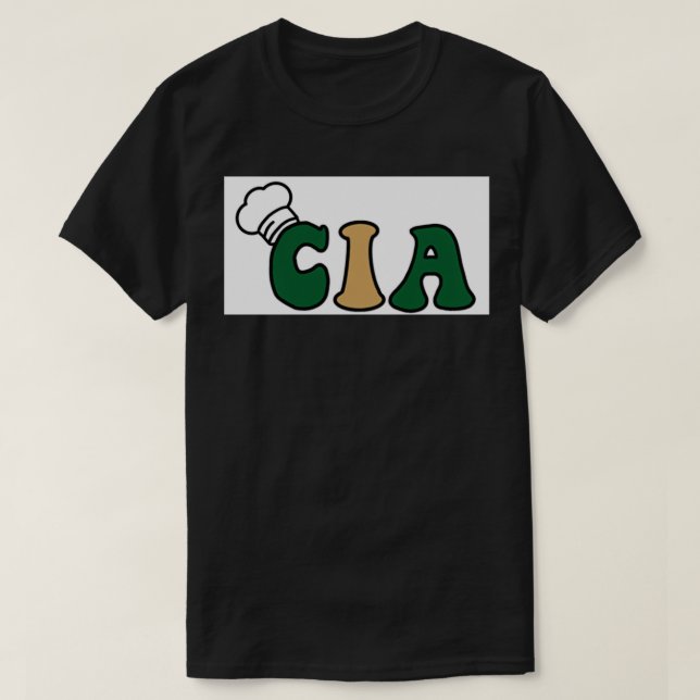 T-shirt Institut culinaire d'Amérique (Design devant)