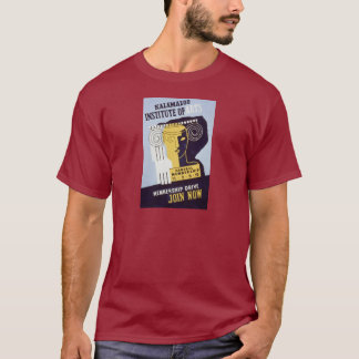 T-shirt Institut de Kalamazoo des arts - affiche de WPA -