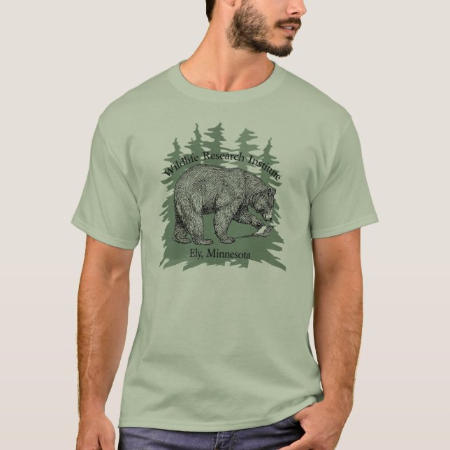 T-shirt Institut de recherche de faune - Denise Beverly (Devant)