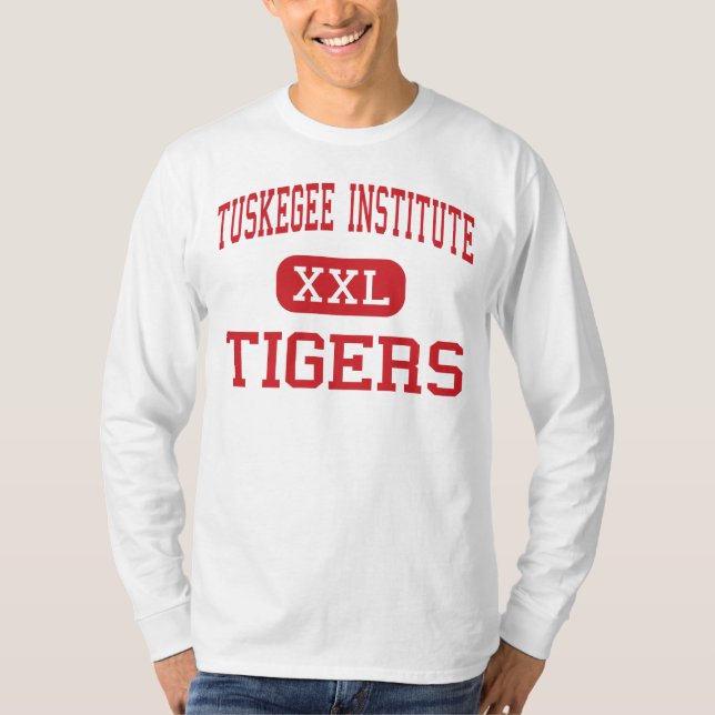 T-shirt Institut de Tuskegee - tigres - institut de (Devant)