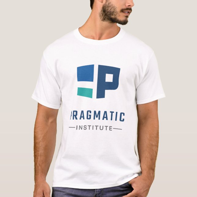 T-shirt Institut Pragmatique - Tête blanche (Devant)