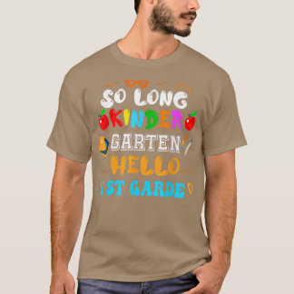 T-shirt instituteur de l'école primaire si longue maternel