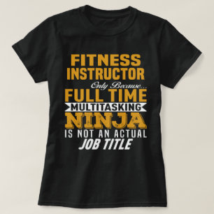 T-shirt Instructeur de condition physique