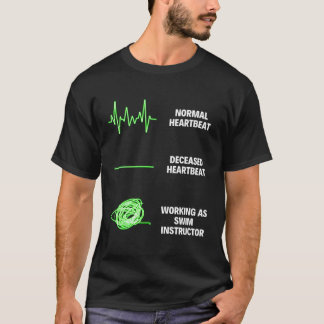 T-shirt Instructeur de natation instructeur de natation