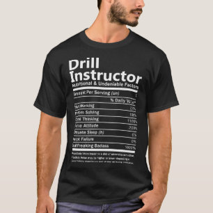 T-shirt Instructeur de perceuse T - Nutritif