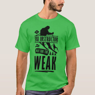 T-shirt Instructeur de ski moniteur de ski 2