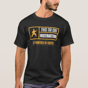 T-shirt Instructeur de Tai Chi Méditation de Yin Yang