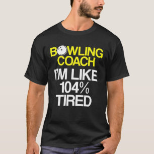 T-shirt Instructeur d'équipe de Bowling Coach Player