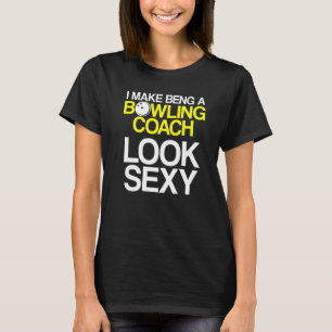 T-shirt Instructeur d'équipe de Bowling Coach Player 33