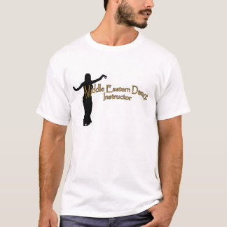 T-shirt Instructeur du Moyen-Orient de danse