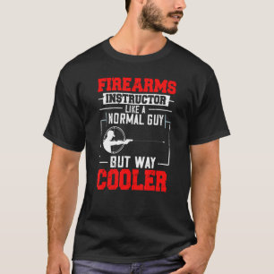 T-shirt Instructeur en armes à feu Formation sur la sécuri