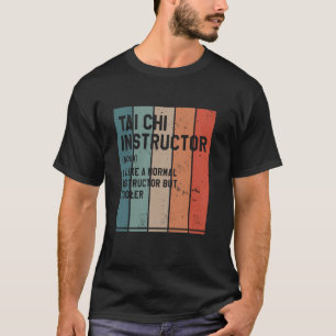 T-shirt Instructeur Tai Chi Chuan Arts martiaux chinois