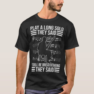 T-shirt Instrument Basson Et Woodwind