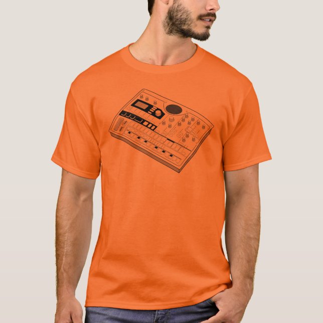 T-shirt Instrument de musique de Korg Electribe emx1 (Devant)