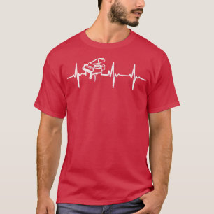 T-shirt Instrument de musique Piano Piano Piano Player Pia