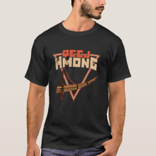 T-shirt Instrument de musique Qeej groupe ethnique pipe Hm