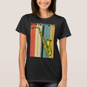 T-shirt Instrument de musique saxophone