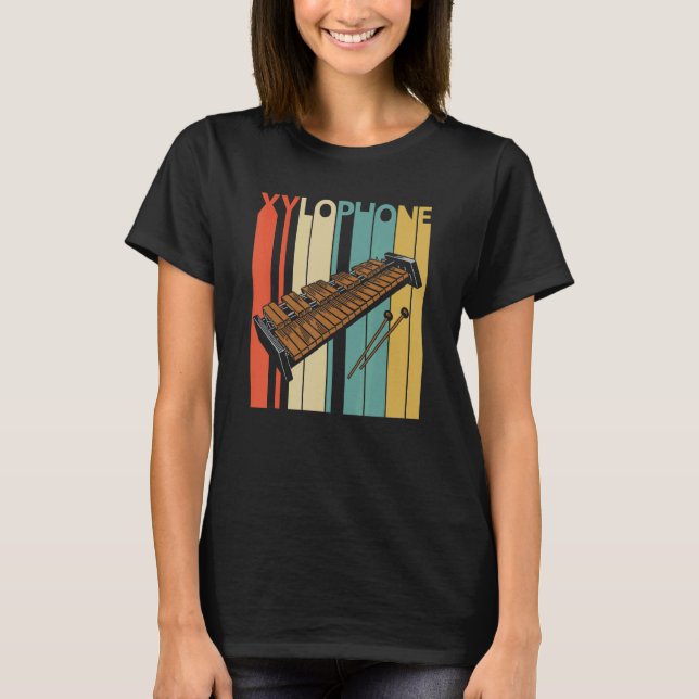 T-shirt Instrument de musique Xylophone (Devant)