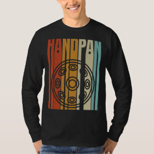 T-shirt Instrument du lecteur de handpan rétro cool