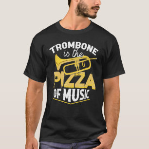 T-shirt Instrument en laiton Tromboniste Trombone