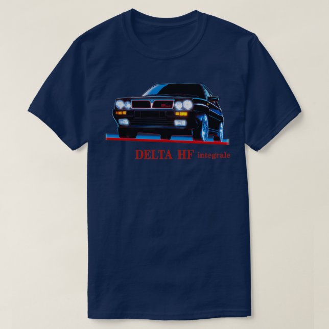 T-shirt Intégrale Lancia Delta HF (Design devant)