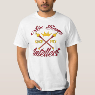 T-SHIRT INTELLECT NÉS DE L'AIR - DEPUIS 19XX