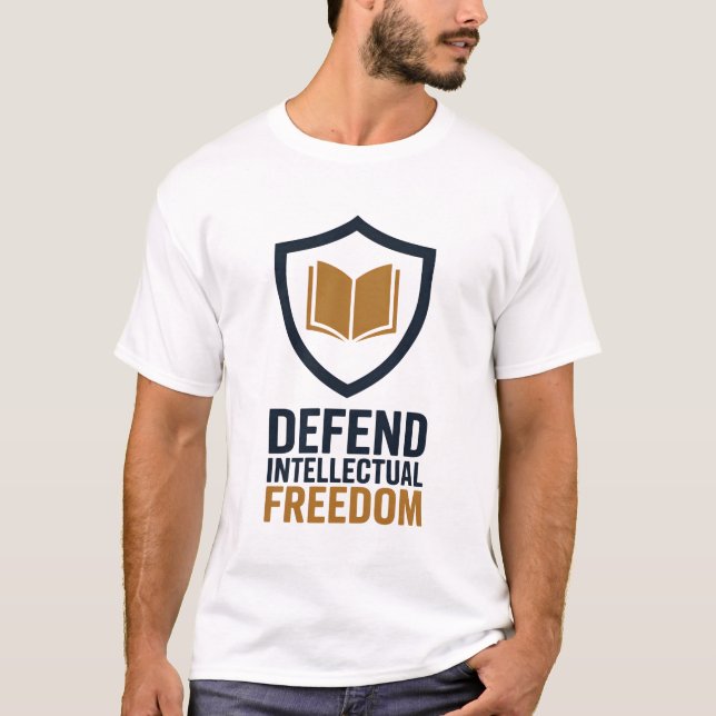 T-shirt Intellectual Freedom Defense (Devant)