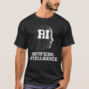 T-shirt Intelligence Artificielle Cerveau Humain Ai Ordina