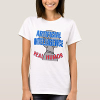 Intelligence artificielle, humour réel. w White BG