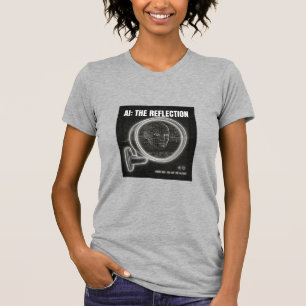 T-shirt Intelligence Artificielle Miroir Données Soi Cyber