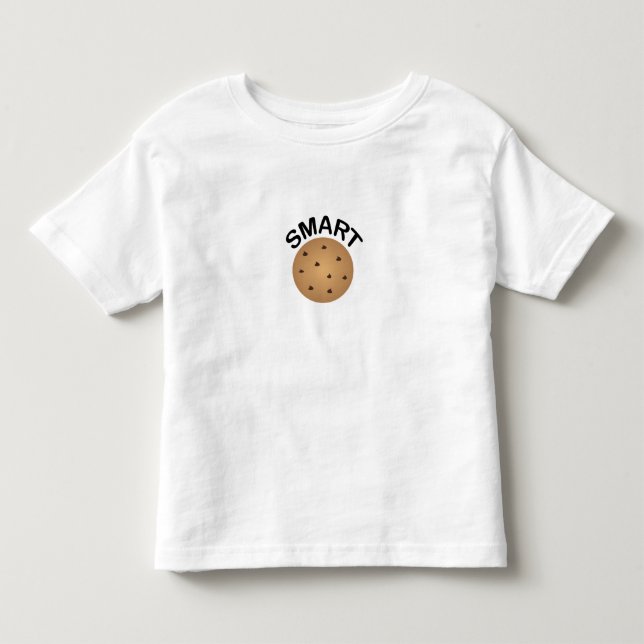 T-shirt intelligent de biscuit pour des enfants (Devant)