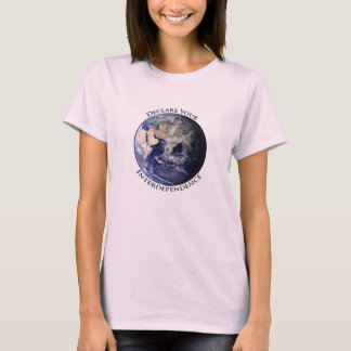 T-shirt Interdépendance Femmes Organiques T