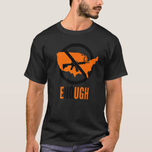 T-shirt Interdiction des armes d'assaut Carte des signes d