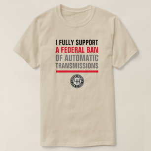 T-SHIRT INTERDIRE LES TRANSMISSIONS AUTOMATIQUES