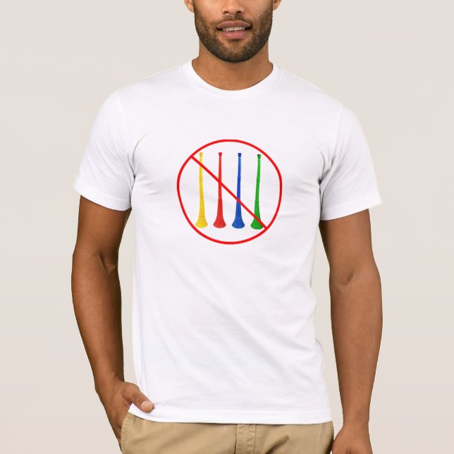 T-shirt Interdisez le football 2014 de coupe du monde de (Devant)
