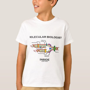 T-shirt Intérieur de biologiste moléculaire (reproduction