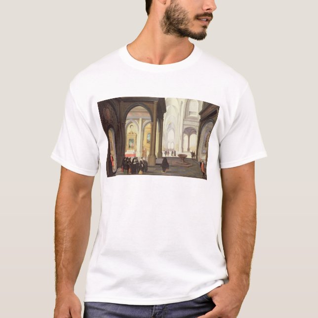 T-shirt Intérieur d'église (Devant)