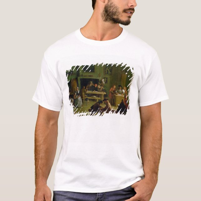 T-shirt Intérieur d'une salle de classe (Devant)
