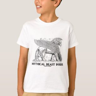 T-shirt Intérieur mythique de bête (griffon/Gryphon)