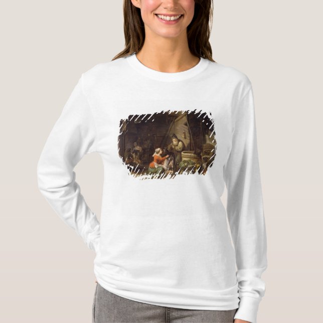T-shirt Intérieur rustique (Devant)
