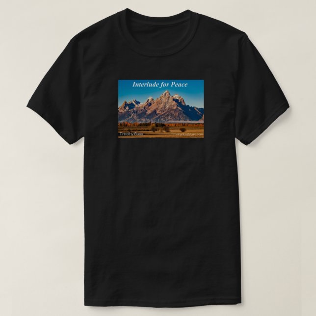 T - Shirt, Interlude für den Frieden T-Shirt (Design vorne)