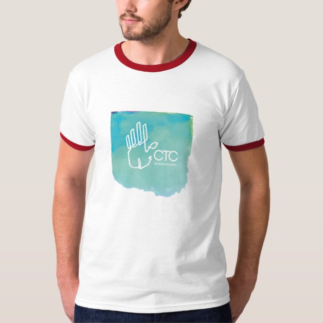 T-shirt International de CTC - bleu (Devant)
