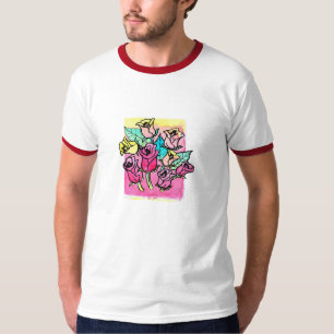 T-shirt International de CTC - roses 3