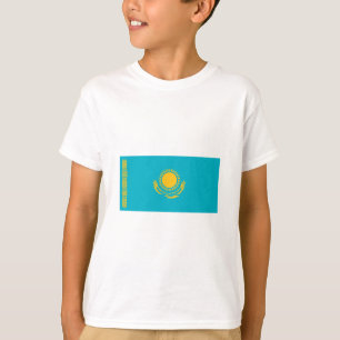 T-shirt International de DRAPEAU de Kazakhstan