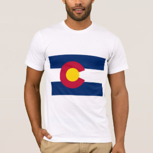 T-shirt International de DRAPEAU du Colorado